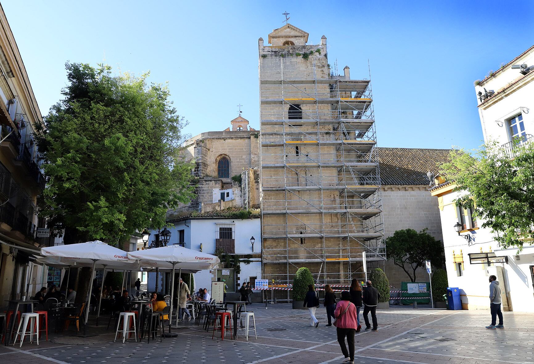Obras en la Torre de la Atalaya