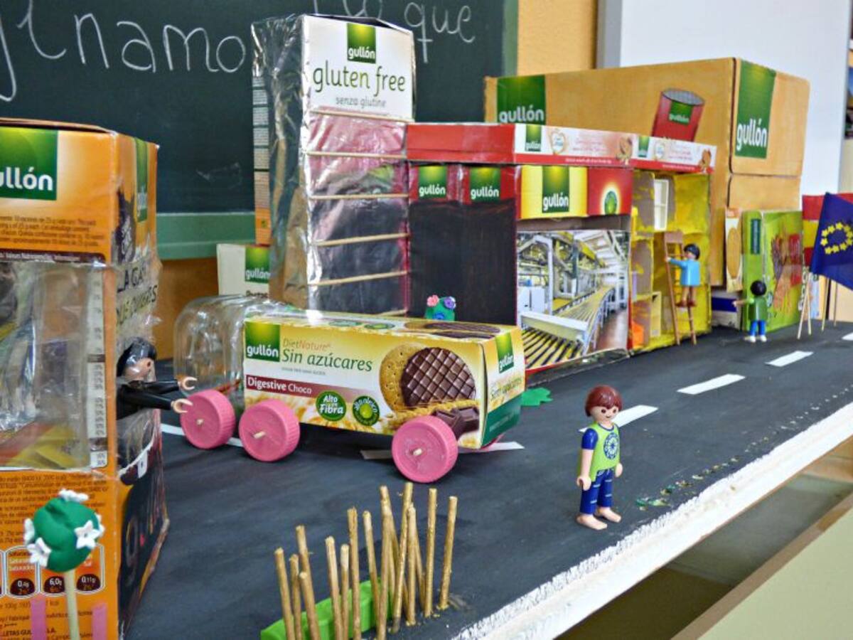 Gullón promueve el reciclaje en los colegios de Castilla y León