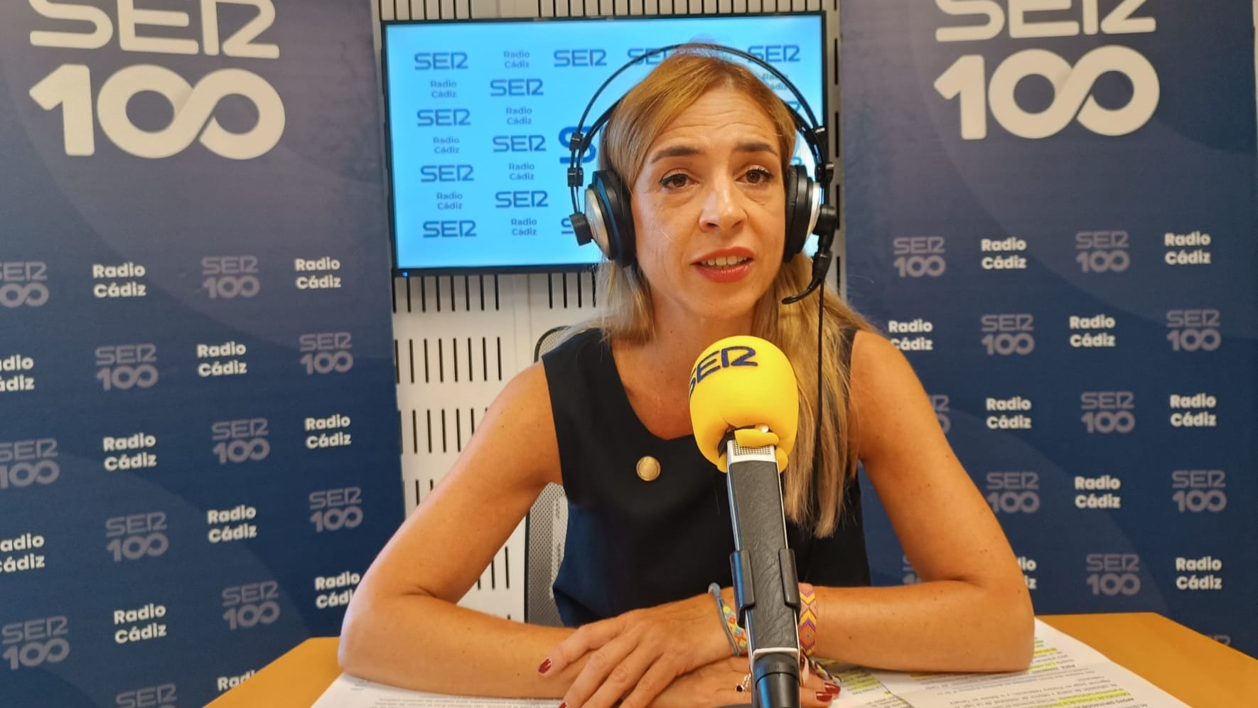 Almudena Martínez del Junco, presidenta de la Diputación de Cádiz.