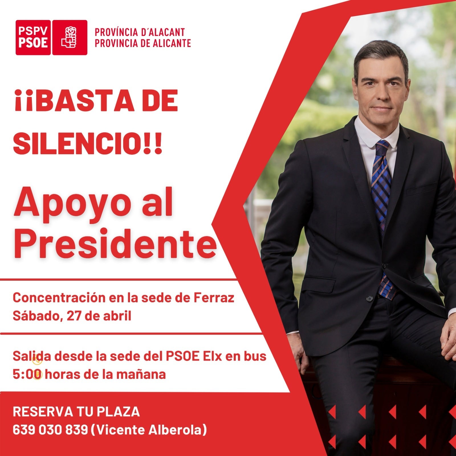 Apoyo PSOE Elche