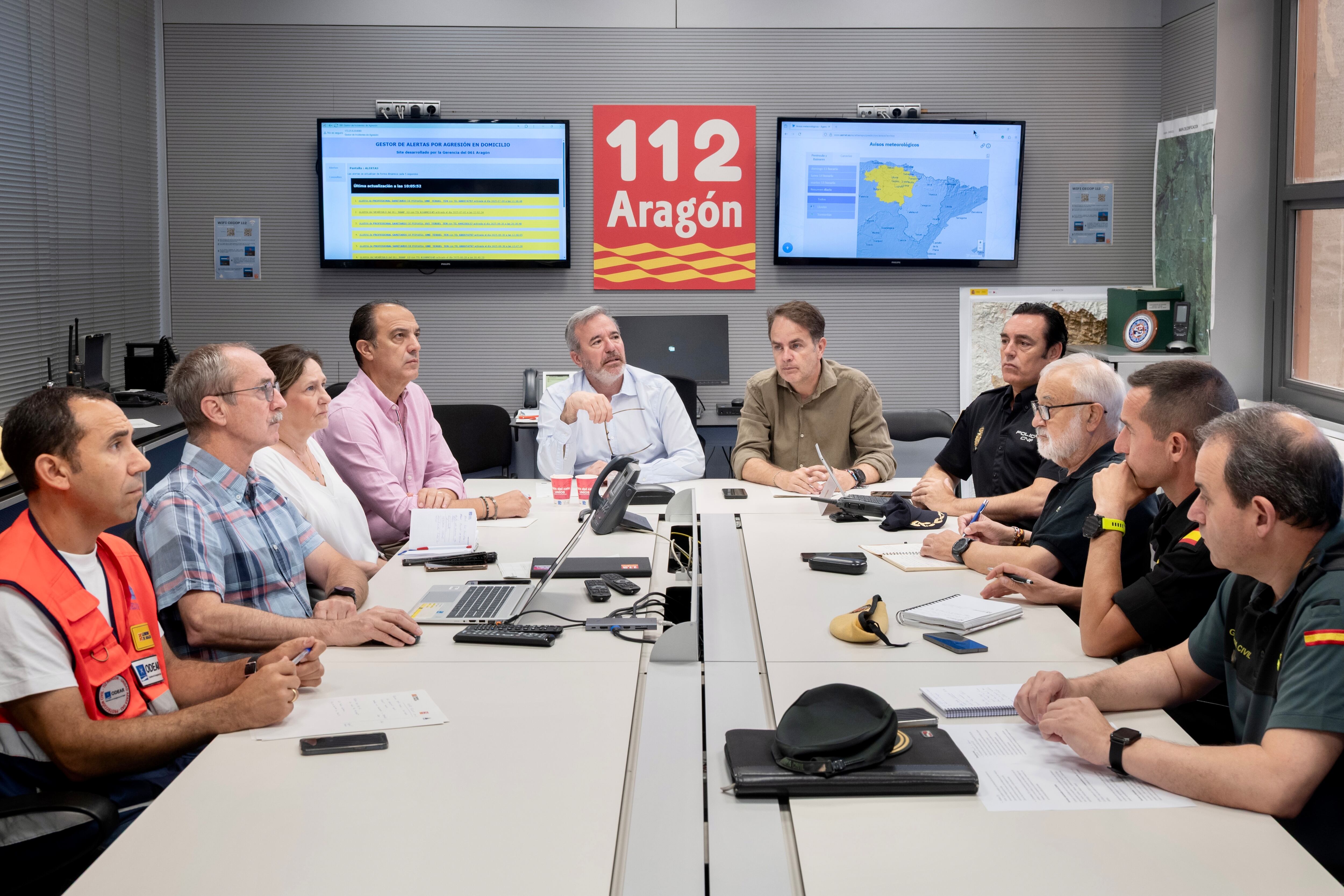 Reunión del CECOPI de este domingo