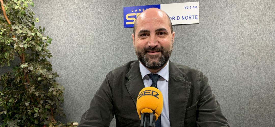 Jorge García, alcalde de Colmenar Viejo en los estudios de Hoy por Hoy Madrid Norte