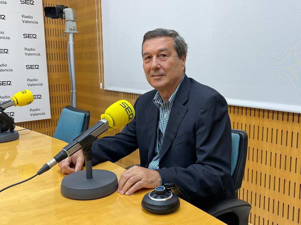 Marciano Gómez, Conseller de Sanitat en una entrevista en Cadena SER Radio Valencia