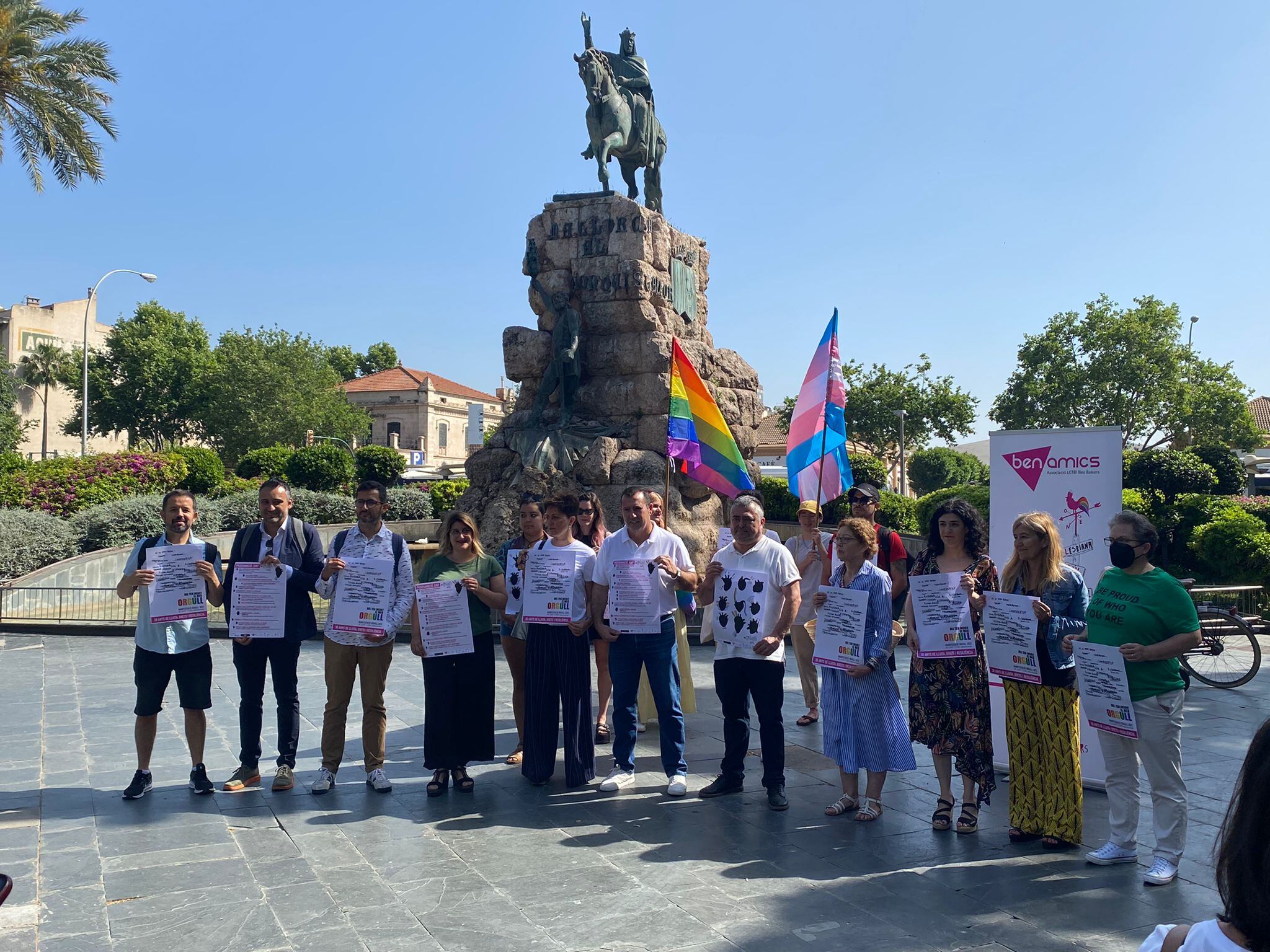 Presentación de las actividades del Orgullo organizadas por Ben Amics