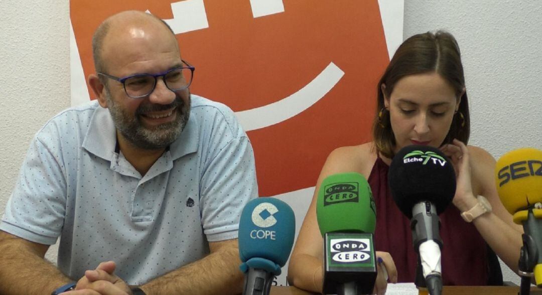 Felip Sànchez y Esther Díez