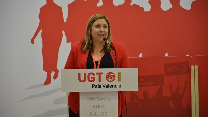 Yolanda Díaz, nueva secretaria general comarcal de UGT en L´Alacantí y La Marina