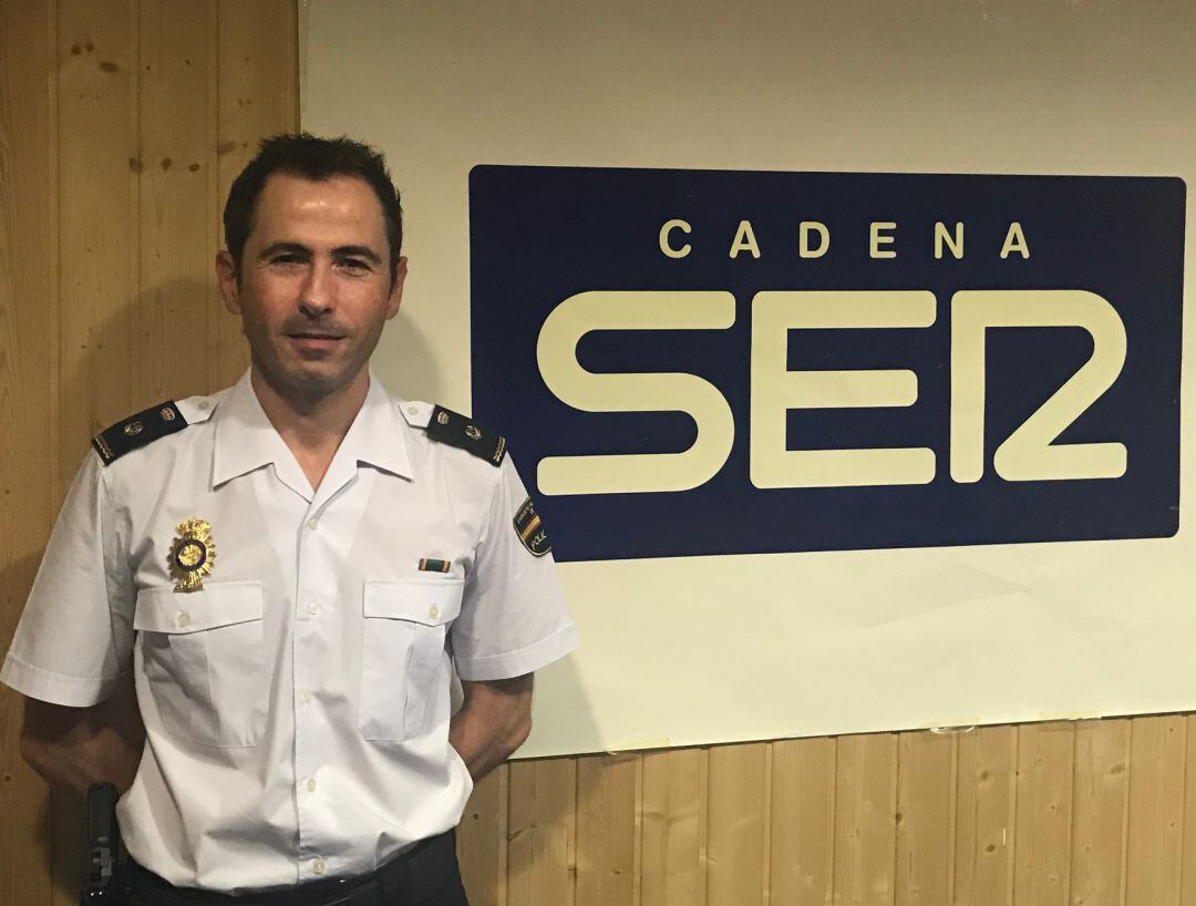 El comisario jefe de la Policía Nacional de Valdepeñas, Rafael Luis Ruíz 