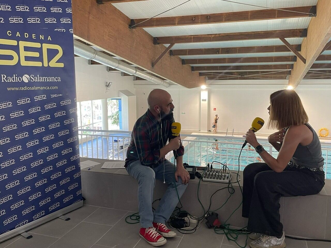 La concejala de Deportes del Ayuntamiento de Salamanca, Almudena Parres, en "Hoy por hoy Salamanca"