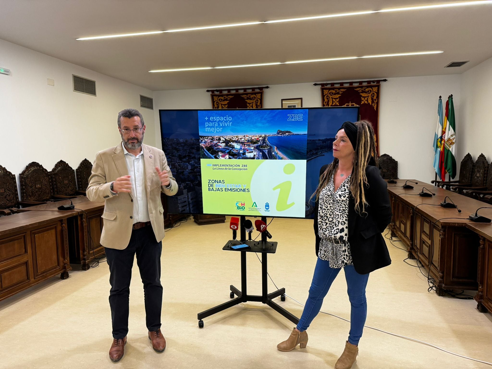 Presentación de la ZBE en La Línea