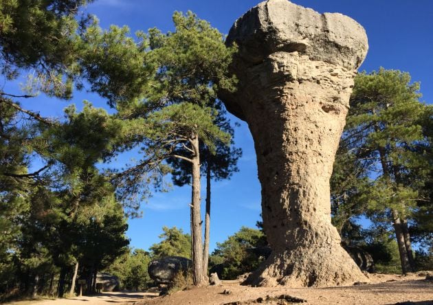 Tormo Alto en la Ciudad Encantada de Cuenca.