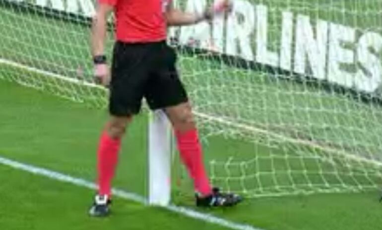 Red rota del estadio de Gran Canaria