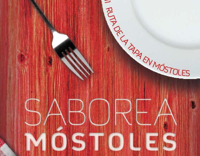 Cartel anunciado de la feria de la tapa de Móstoles