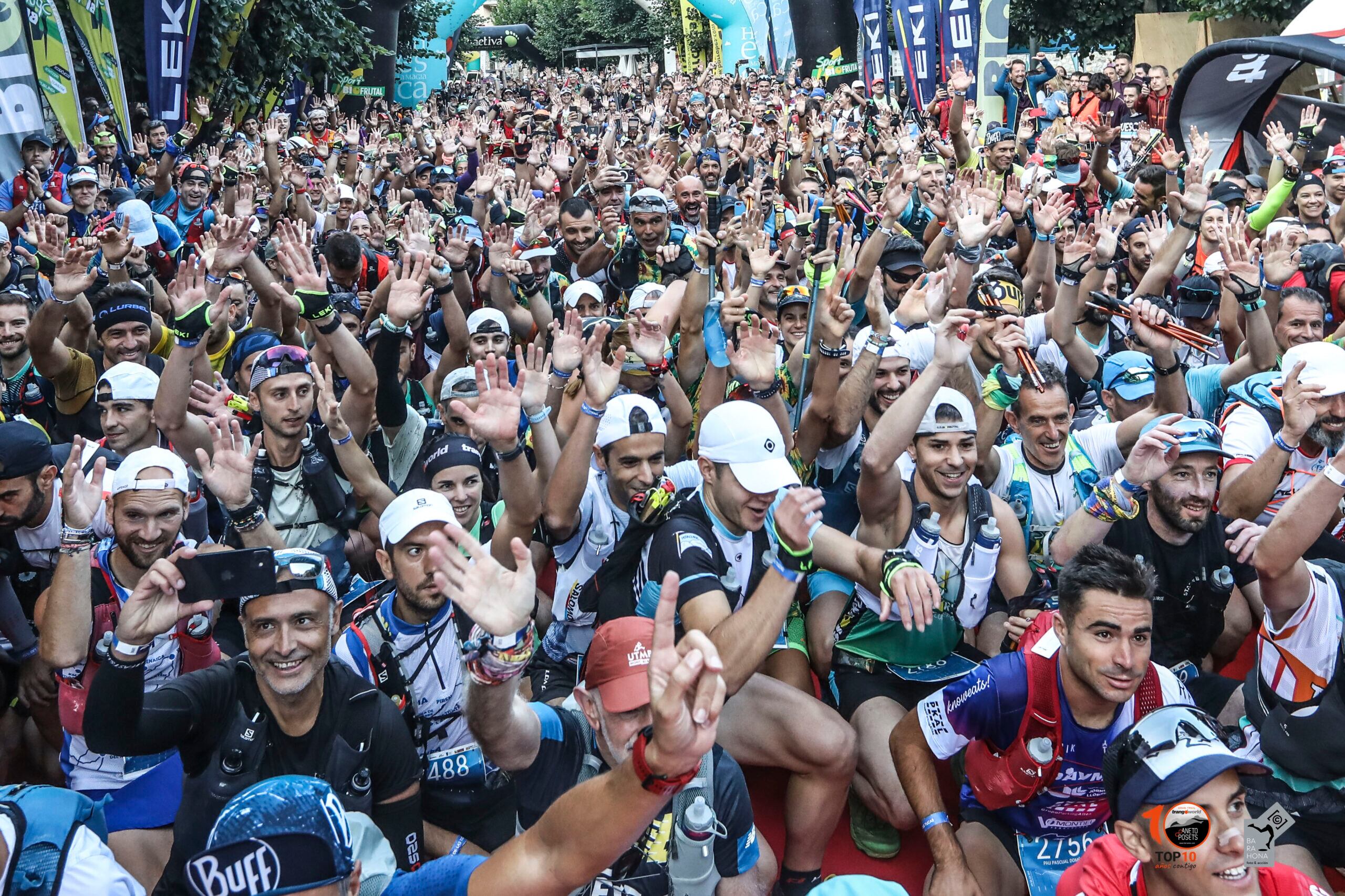 Salida en Benasque de la prueba