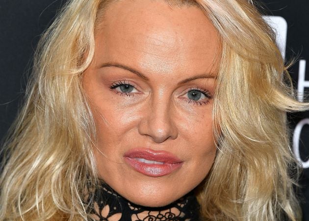 Pamela Anderson, en la gala benéfica por Haiti organizada por Sean Penn.