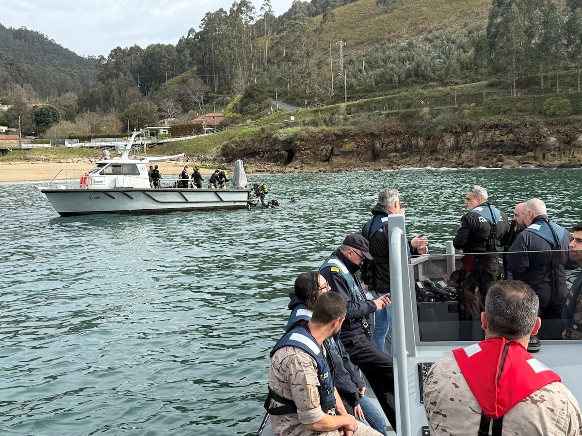 A la búsqueda de más restos de la Ragazzona: Xunta, Policía y Armada indagan en el Golfo Ártabro para localizar pecios