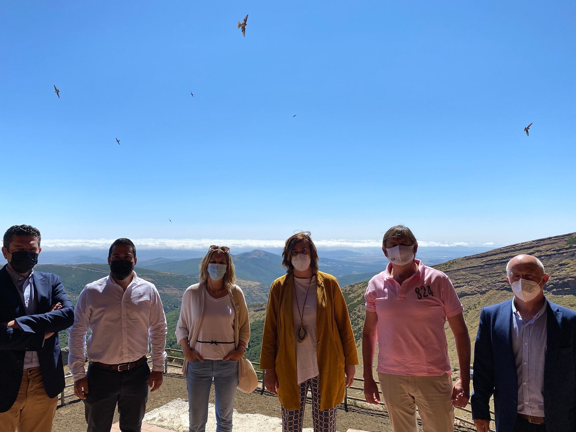 Imagen de archivo de visita a El Golobar