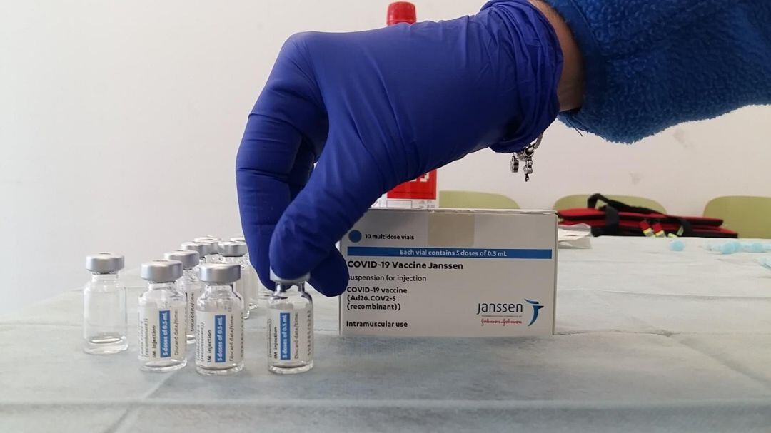 Dosis de la vacuna de Janssen.