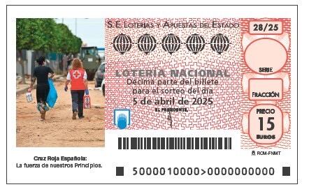 El Sorteo Extraordinario de la "Cruz Roja" es una oportunidad para recaudar fondos que permitirán a la organización continuar con su labor de ayuda humanitaria.