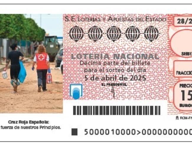 El Sorteo Extraordinario de la "Cruz Roja" es una oportunidad para recaudar fondos que permitirán a la organización continuar con su labor de ayuda humanitaria.