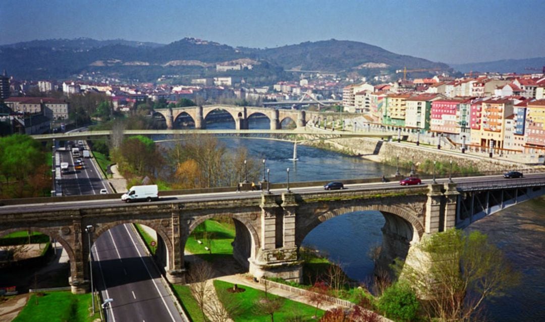 Vista del río Miño