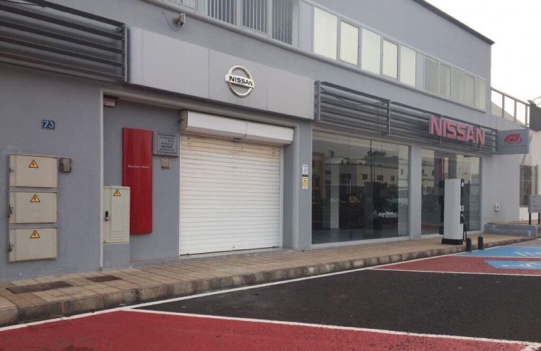 Instalaciones de Macher Motor, concesionario Nissan en Lanzarote.