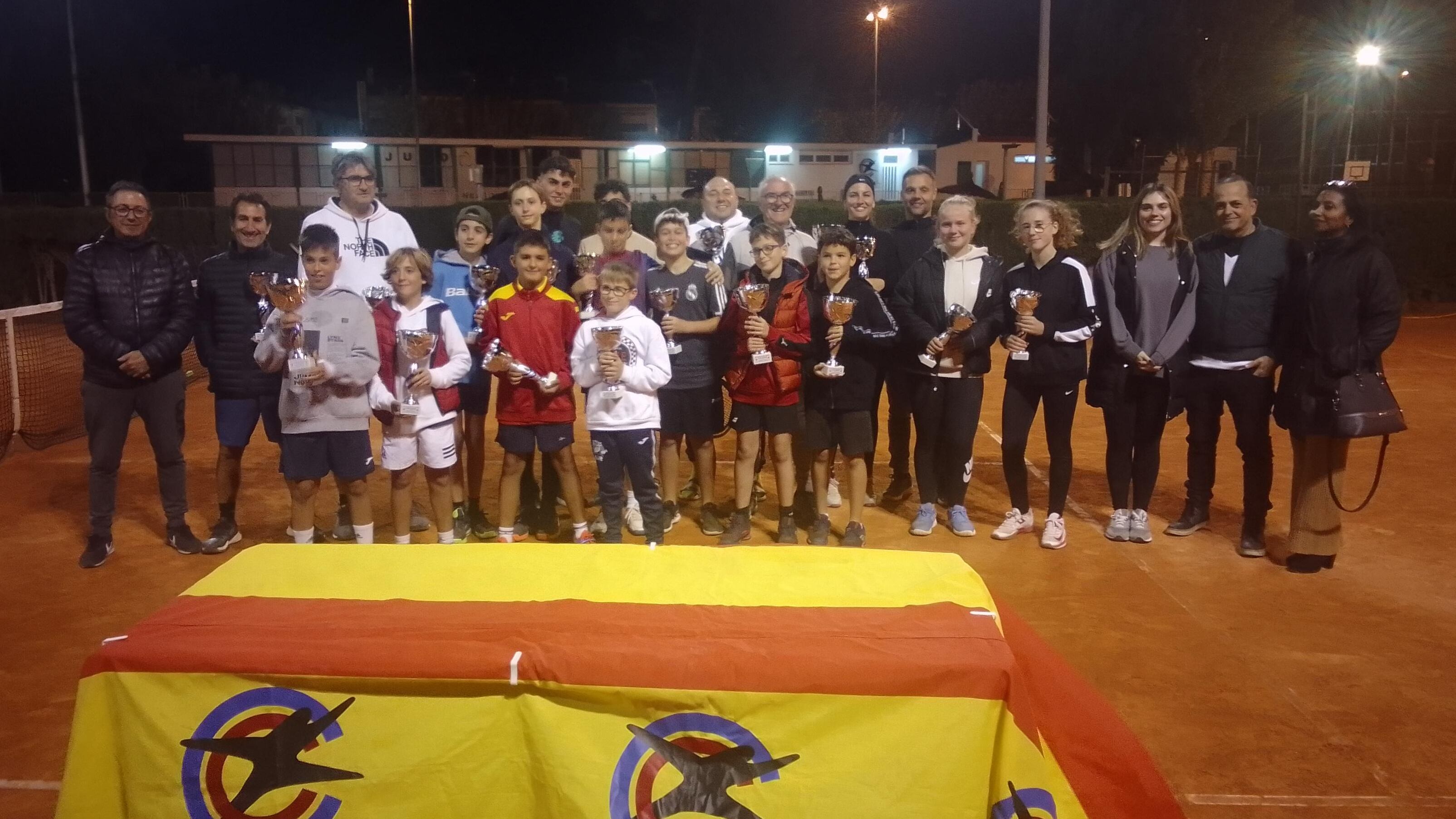 Entrega de premios de la XII de tenis H Lajara Curtidos