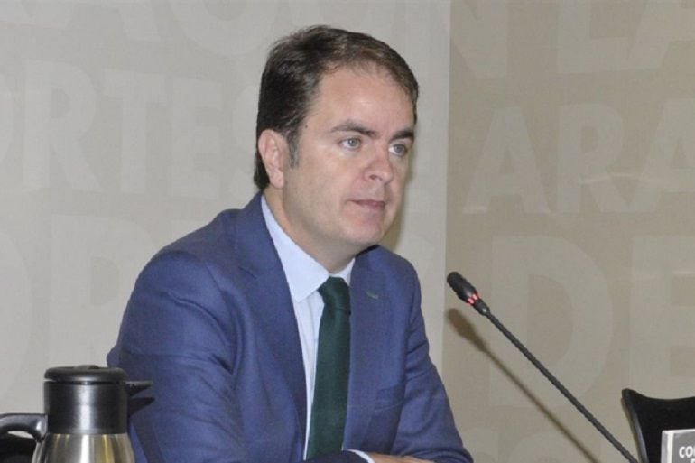 El portavos del Partido Popular en las Cortes de Aragón, Roberto Bermúdez de Castro