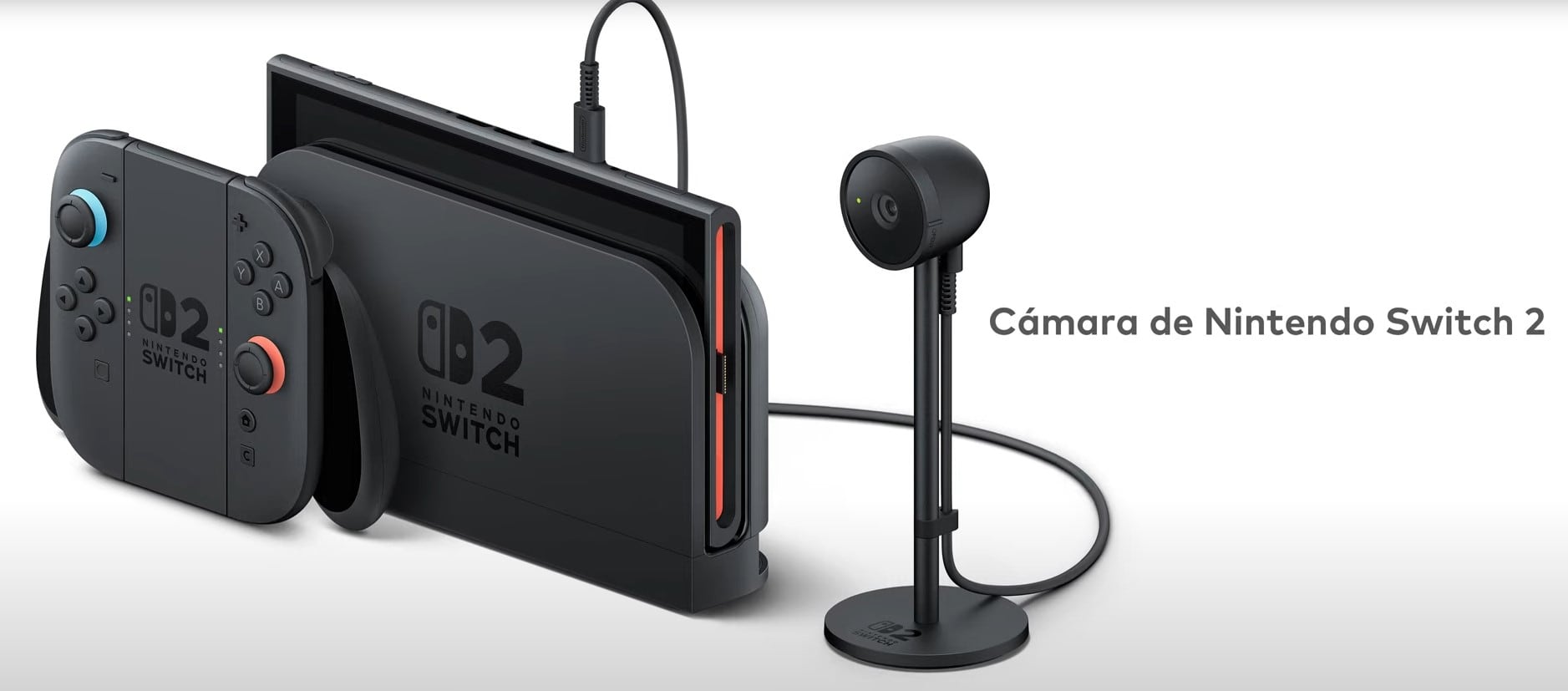 Así es la cámara de la Nintendo Switch 2.