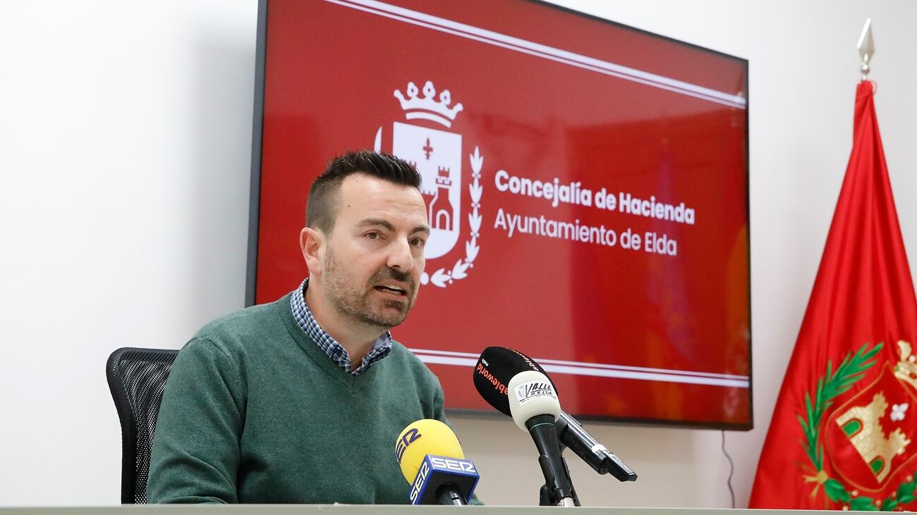 Fernando Gómez, concejal de Hacienda de Elda