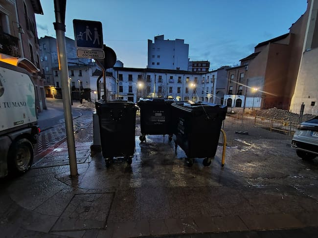 Limpieza en la zona centro