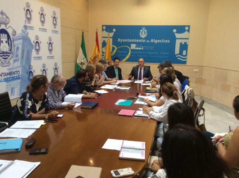 Reunión de coordinación en el Ayuntamiento de Algeciras