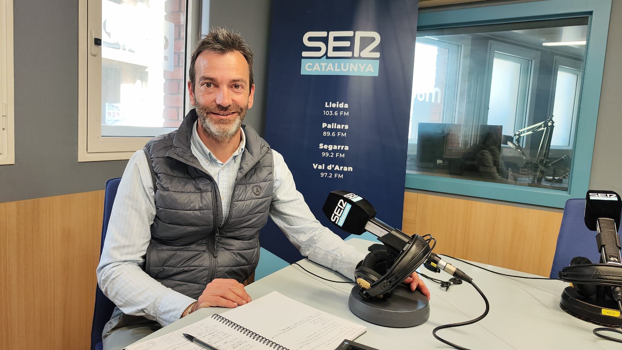 Enric  Santacana és el director comercial de vehicle d&#039;ocasió del Grup Optimotor de Lleida.