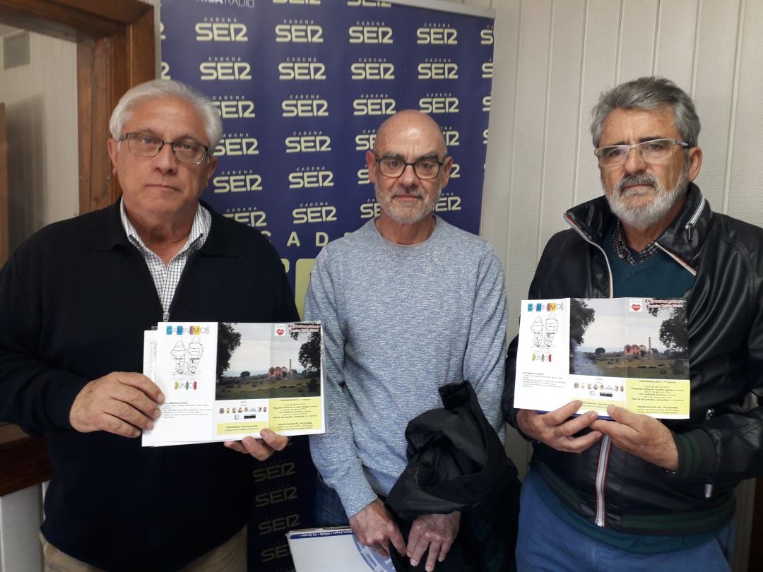 José Dueñas, Antonio Ángel Pérez y José Susi.