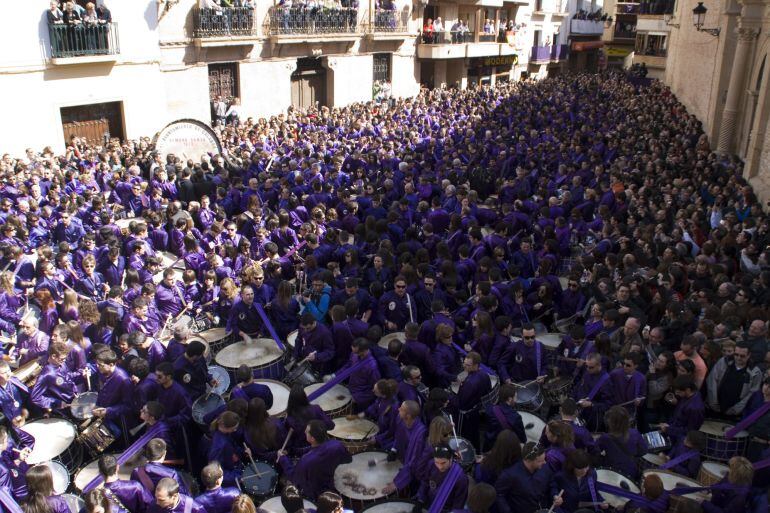 Imagen de archivo de la Rompida De La Hora En Calanda (Teruel)
