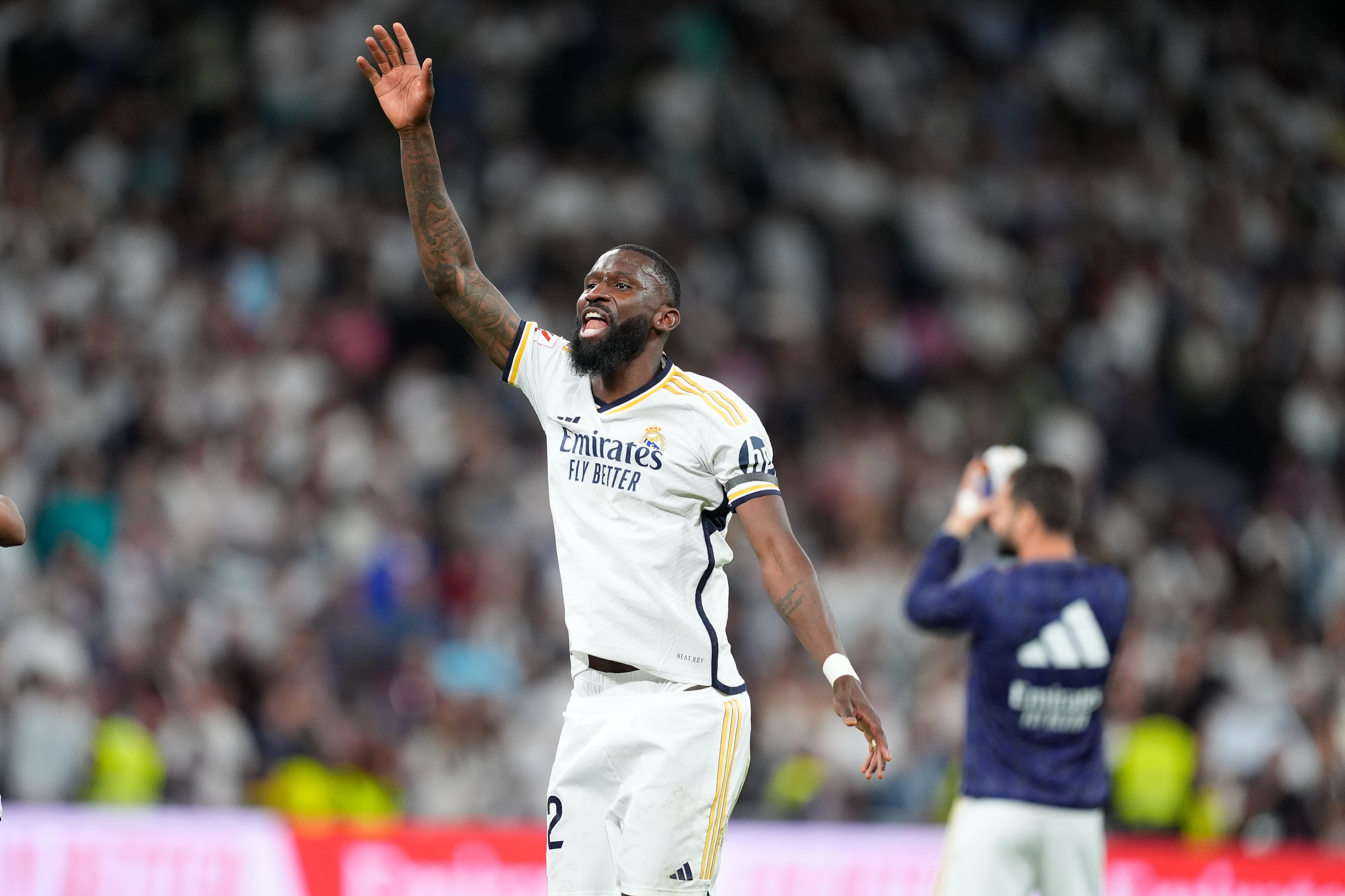 Antonio Rúdiger durante el Clásico entre Real Madrid y FC Barcelona. (Photo By Oscar J. Barroso/Europa Press via Getty Images)