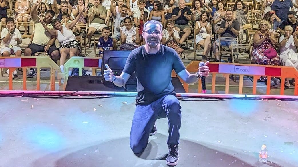 David Domínguez, humorista que cerrará el festival de comedia