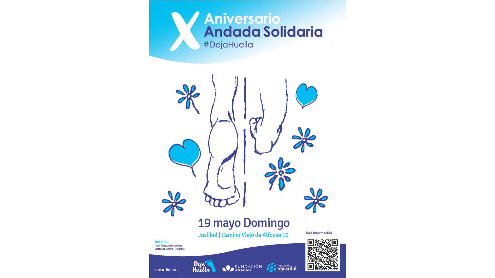 La Fundación Rey Ardid organiza su tradicional andada solidaria, este año celebra su decimo aniversario.