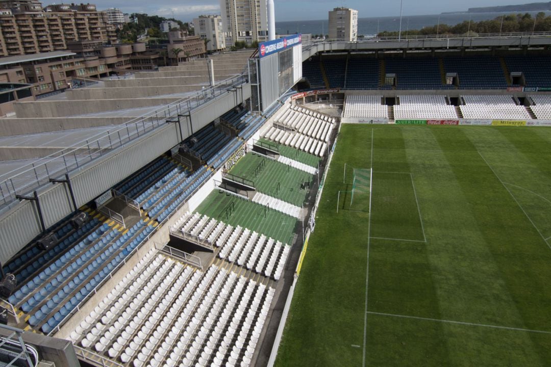 El Ayuntamiento y el Racing aunan fuerzas para reparar los Campos de Sport.