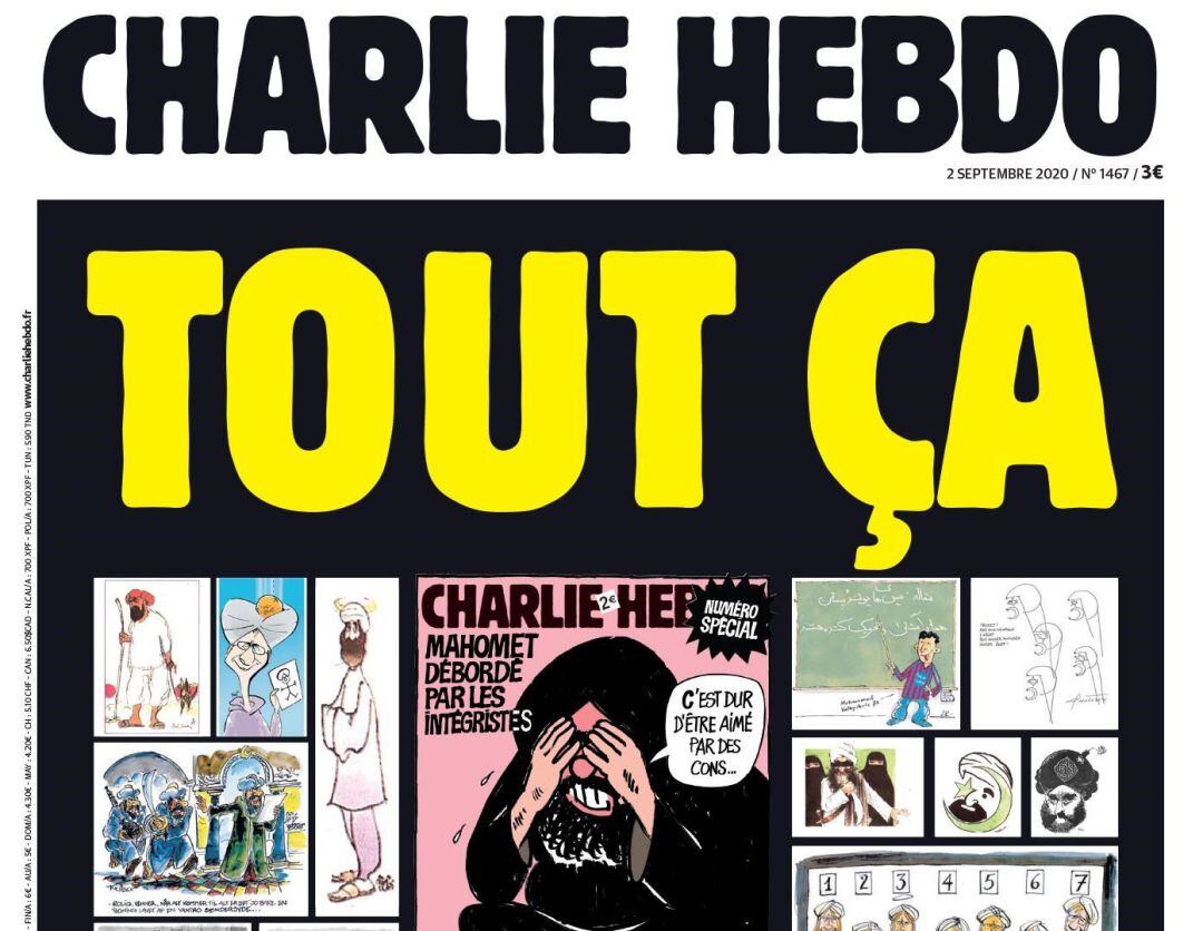 Portada de la revista &#039;Charlie Hebdo&#039;