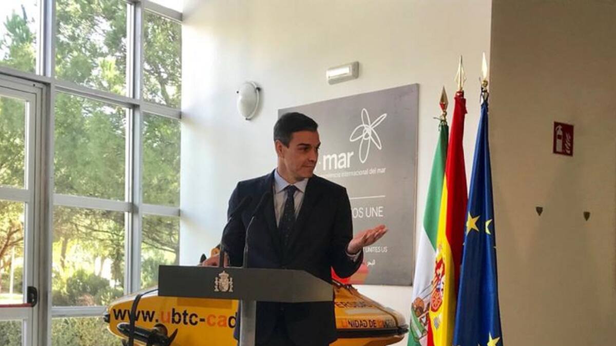 Pedro Sánchez reconoce la capacidad investigadora del CEI-Mar
