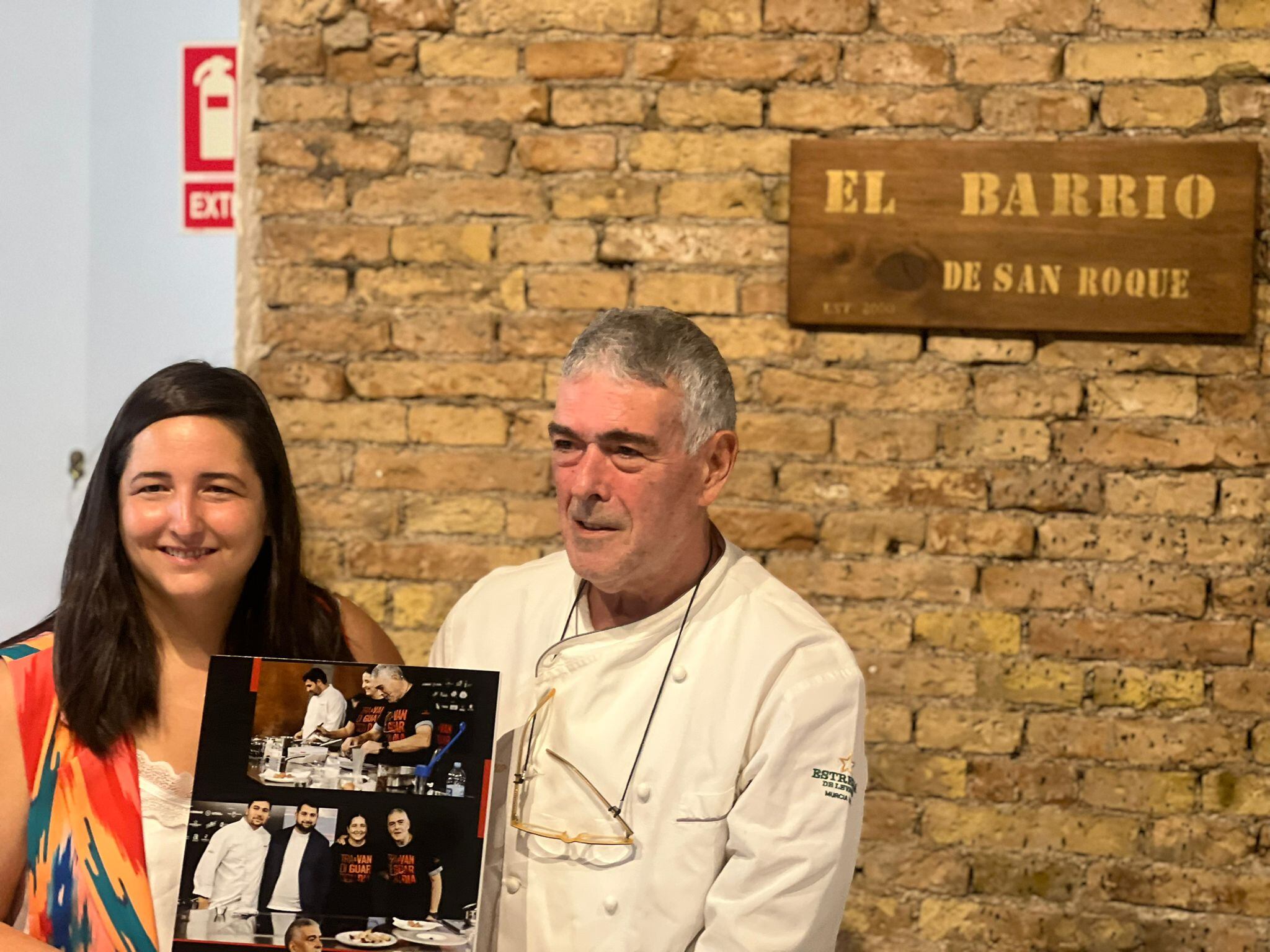 María Gómez, chef del MAGOGA y José Antonio Nieto