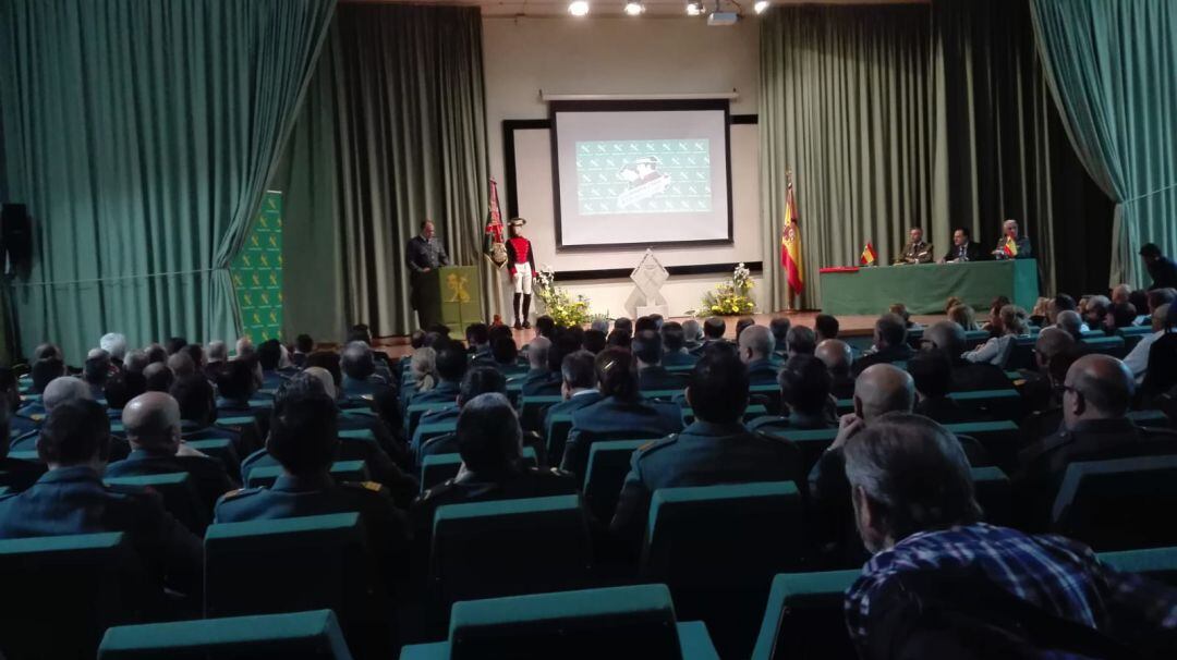 El acto de homenaje a la Guardia Civil