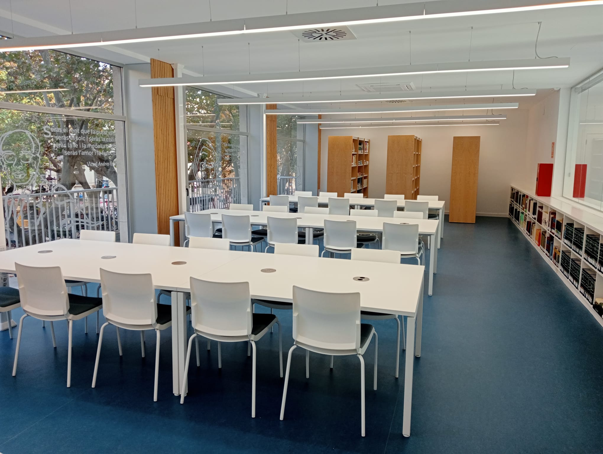 Nueva sala de la Biblioteca de Xàtiva