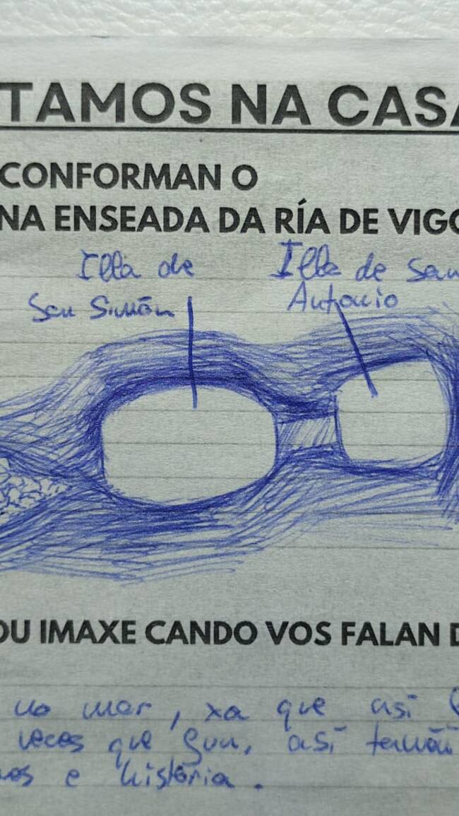 Un dos traballos presentados polo alumnado