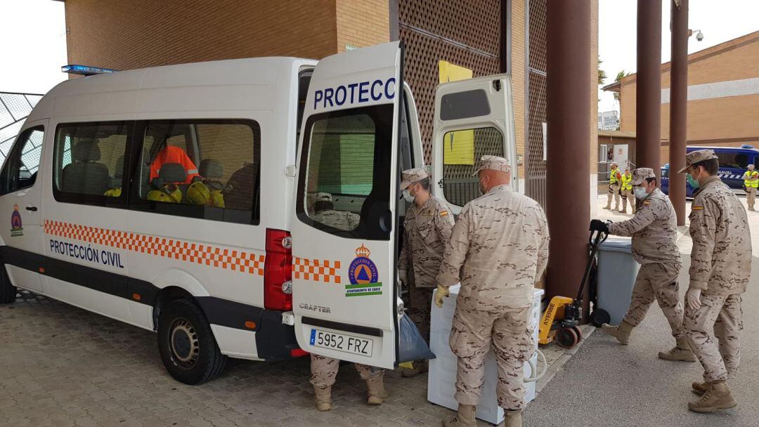 Servicios de emergencia actúan en la pandemia