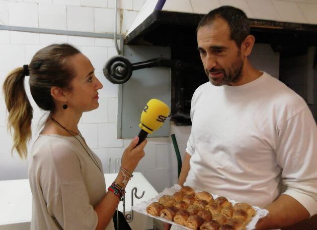 Antonio Sánchez, propietario del Horno del Rosario