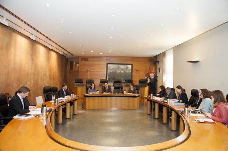 Imagen de la Comisión de Investigación del Plan de Depuración de Aragón