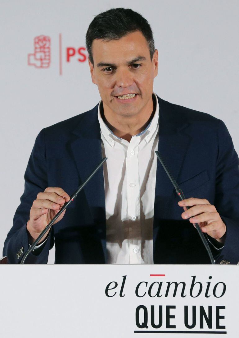 El secretario general del PSOE, Pedro Sánchez, en una foto de archivo.