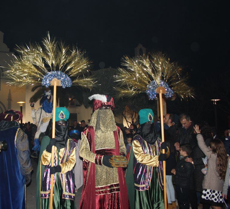 Los Reyes Magos llegan a Benissa. 