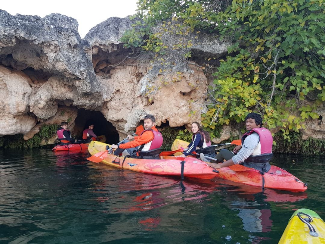 Visitantes en el Parque Natural de las Lagunas de Ruidera